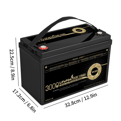 Επαναφορτιζόμενη μπαταρία λιθίου 12 Volt 12V 170Ah Lifepo4 Deep Cycle 4S1P