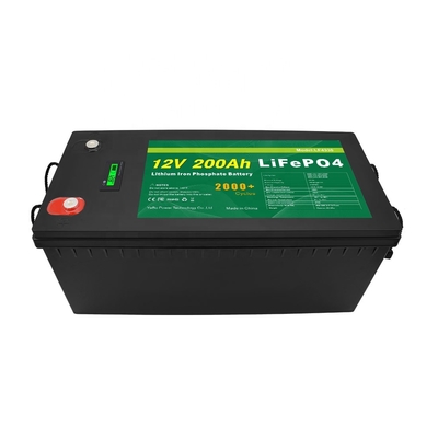lifepo4 12v 200ah μπαταρίες φωσφορικού σιδήρου λιθίου για Solar UPS