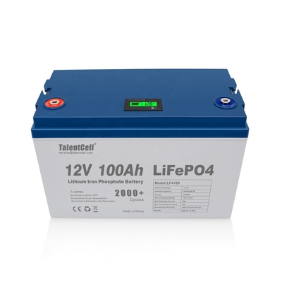 Lifepo4 Golf Battery Solar RV Επαναφορτιζόμενη μπαταρία λιθίου 100ah 12v lifepo4