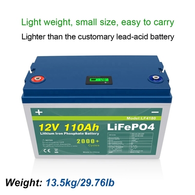 12v 110Ah Lifepo4 Cart Golf Battery Deep Cycle