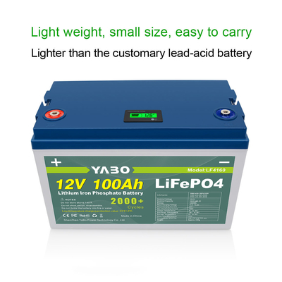 100 Ah Lifepo4 12 Volt Deep Cycle Battery Lithium 2000 Cycles Replace Gel