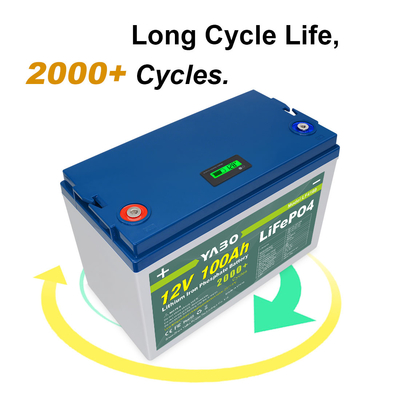 100 Ah Lifepo4 12 Volt Deep Cycle Battery Lithium 2000 Cycles Replace Gel
