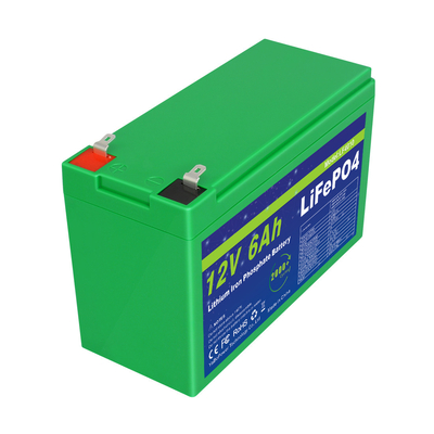 Εργοστασιακά προσαρμοσμένο Lifepo4 Deep Cycle High Safety 32700 Cell Lithium Ion 12v 6Ah Lifepo4