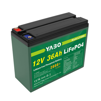 32700 12v 36 ah βαθύ κύκλου ζωής po4 επαναφορτιζόμενη μπαταρία