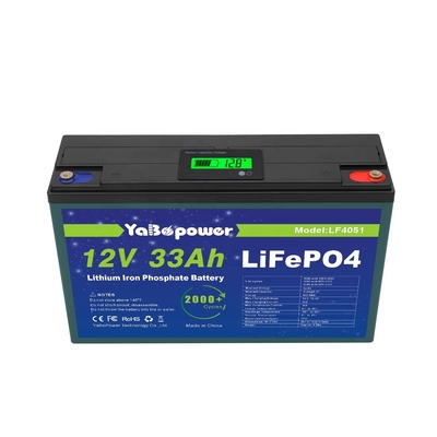 Μπαταρία 33Ah 12V Lifepo4 Μπαταρία φωσφορικού σιδήρου λιθίου 32700