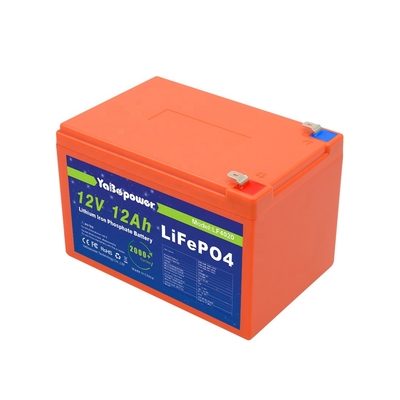 12,8v 12v 12ah Lifepo4 μπαταρία επαναφορτιζόμενη ρεύμα εκφόρτισης 6A