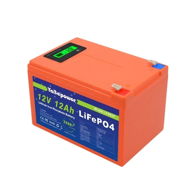 Πιστοποιημένο CE 12v 12Ah ρεύμα εκφόρτισης 6A Lifepo4 μπαταρία με εξέχουσα χωρητικότητα
