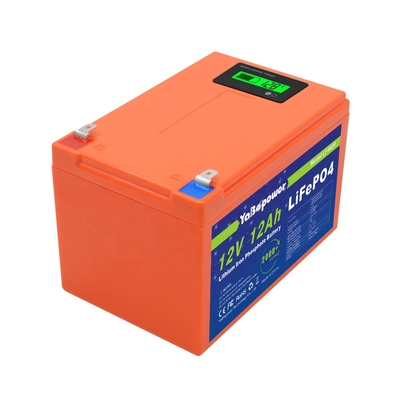 Πιστοποιημένο CE 12v 12Ah ρεύμα εκφόρτισης 6A Lifepo4 μπαταρία με εξέχουσα χωρητικότητα