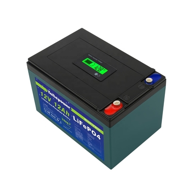 Hot Sale Factory Προσαρμοσμένη μπαταρία 12v 12Ah ρεύματος εκφόρτισης 6A Lifepo4 με εξέχουσα χωρητικότητα