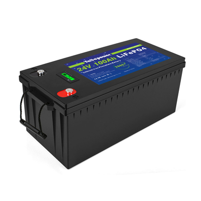 Ηλιακή rv Lifepo4 μπαταρία 100ah 150ah 24v αποθήκευσης για τη βάρκα από το οδικό όχημα