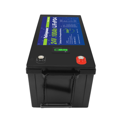 Ηλιακή rv Lifepo4 μπαταρία 100ah 150ah 24v αποθήκευσης για τη βάρκα από το οδικό όχημα