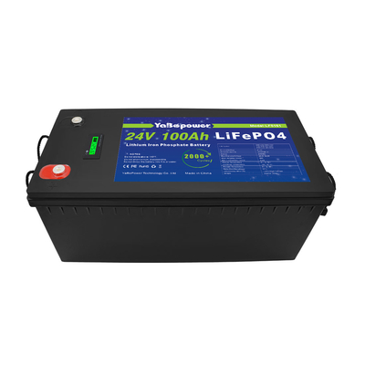Ηλιακή rv Lifepo4 μπαταρία 100ah 150ah 24v αποθήκευσης για τη βάρκα από το οδικό όχημα