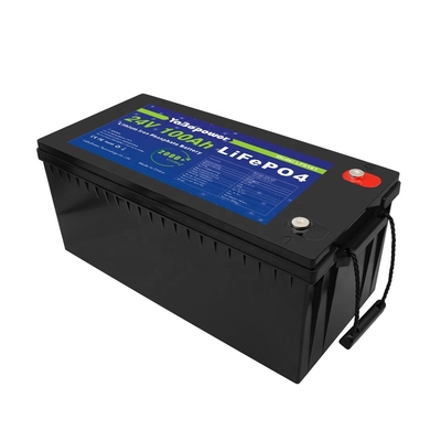 24v Lifepo4 Solar Battery Επαναφορτιζόμενη 150Ah 200Ah 100Ah Ιόντων λιθίου