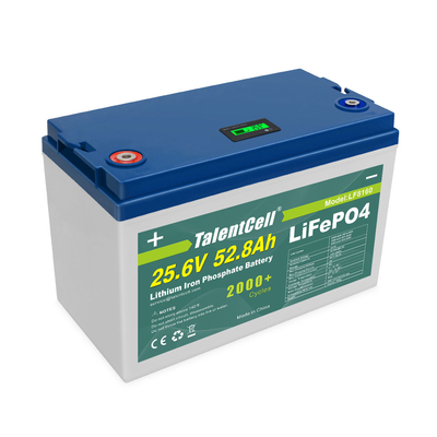 Μπαταρία 25,6V 52,8Ah Lifepo4 Cart Golf 1351,68Wh UPS ιόντων λιθίου