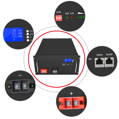 Diy 48v Lifepo4 Battery 200ah 51,2V 120Ah Lithium Solar Energy Storage