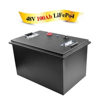 48v 51.2V 100AH ​​Αδιάβροχο Lifepo4 Battery Electric Bicycle Solar Lithium Ion