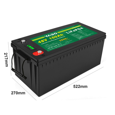 51,2 Volts 100ah 48V Lifepo4 Μπαταρία Ηλεκτρικό εργαλείο Αποθήκευση ενέργειας Επαναφορτιζόμενη