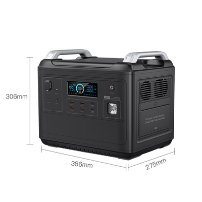 LiFePO4 Portable Power Station for Air Conditioner Ψυγείο Home 2000w Lifepo4 Ups Solar Generator