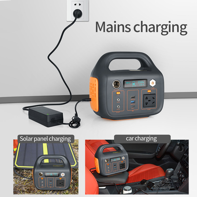 Φορητός σταθμός τροφοδοσίας 600w 300W 500w με μπαταρία 220V 110V 504Wh 140000mAh