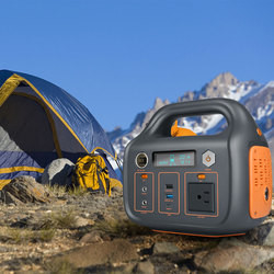 Φορητός σταθμός τροφοδοσίας 600w 300W 500w με μπαταρία 220V 110V 504Wh 140000mAh