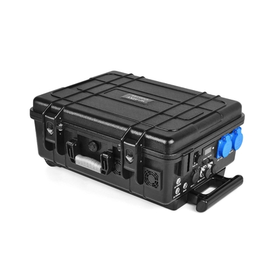 Electric Car Lithium Portable Power Station Bank Case Trolley Solar Backup Suppup 2500wh
