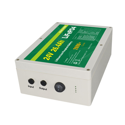 Εργοστασιακά προσαρμοσμένο Deep Cycle Lithium Lifepo4 Battery Pack 24V 26,4Ah