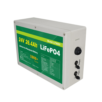 26,4Ah 25,6v Lifepo4 Battery Pack Deep Cycle for Solar Panel UPS Lithium Ion