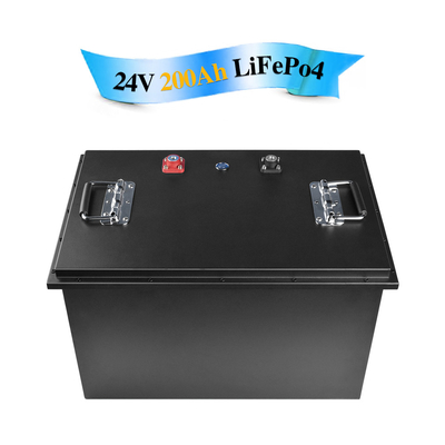 Αδιάβροχο 24V Lifepo4 Μπαταρία Φωσφορικό Σίδηρο Λιθίου 200Ah Ηλεκτρικό εργαλείο λαμαρίνας