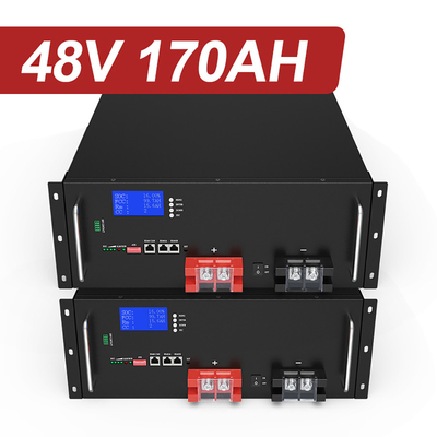 OEM ODM 16S1P Prismatic Battery Cells 170Ah 48V Lithium Battery Solar Battery Pack for Base Station
