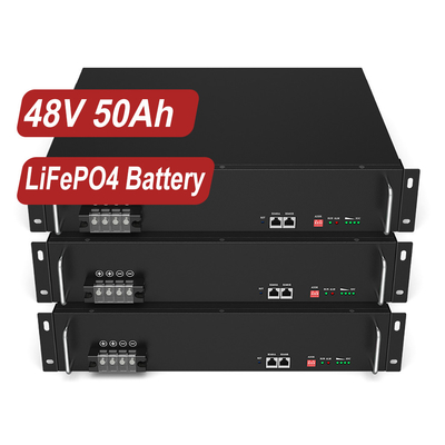 Μπαταρία ιόντων λιθίου υψηλής ενέργειας 48V 50Ah 100Ah LiFePO4 για συστήματα αποθήκευσης ηλιακής ενέργειας