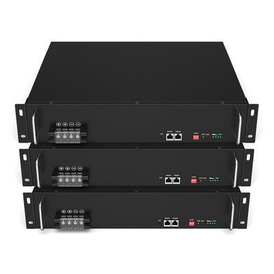 Μπαταρία ιόντων λιθίου υψηλής ενέργειας 48V 50Ah 100Ah LiFePO4 για συστήματα αποθήκευσης ηλιακής ενέργειας