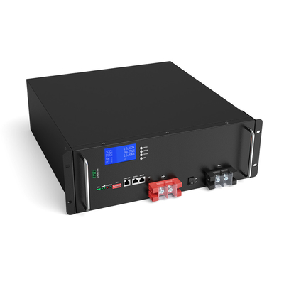 Προσαρμοσμένη ιονική μπαταρία 50Ah 150Ah 200Ah 48V 100Ah LiFePO4 λίθιου για το ηλιακό σύστημα