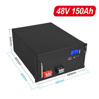 Ιονικό κύτταρο 48V 150Ah μπαταριών επαναφορτίσεων 16S1P 3.2V 150Ah Lifepo4 μπαταριών λίθιου