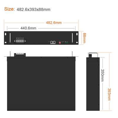 50Ah 100Ah 150Ah 200Ah LiFePO4 βαθύς κύκλος μπαταριών 5kwh 7kwh 10kwh 4000+ λίθιου ιονικός