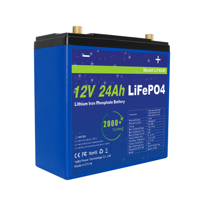 πακέτο 4S4P 32700 μπαταριών 12V 24Ah Lifepo4 ελαφρύς συμπαγής κυττάρων 6Ah