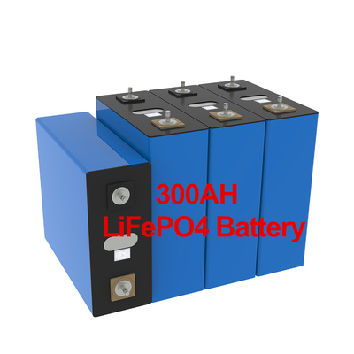 3,2V 300Ah Lifepo4 Battery Cell 4000 Cycle Life Grade A Level Standard
