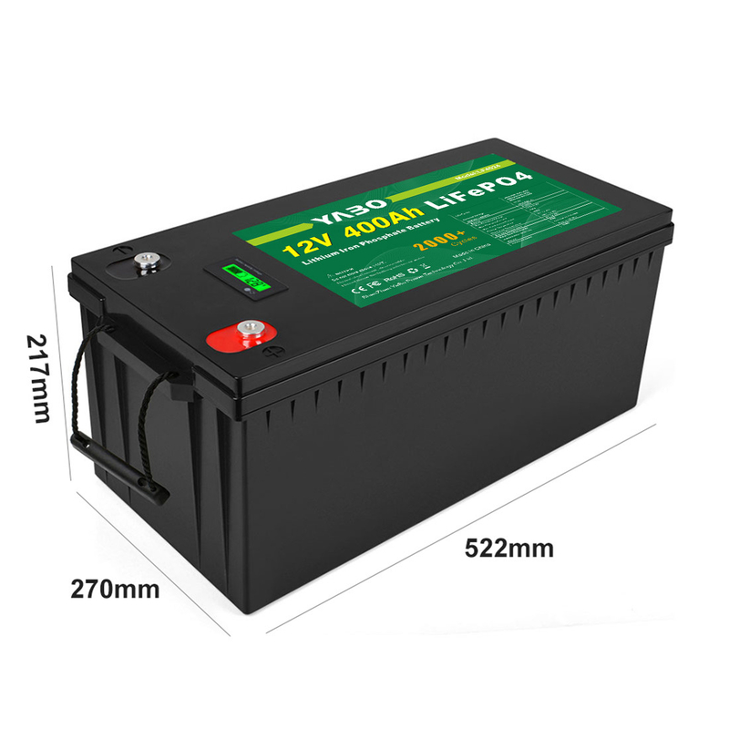 12,8v 25,6v 51,2v 400Ah Lifepo4 Επαναφορτιζόμενη Μπαταρία Φορητή 12v 400ah